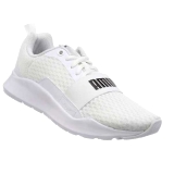 PZ012 Puma White Shoes light weight sports shoes