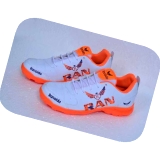 OK010 Orange Cricket Shoes shoe for mens
