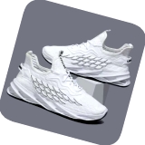 WZ012 White Size 10 Shoes light weight sports shoes
