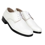 WS06 White Laceup Shoes footwear price