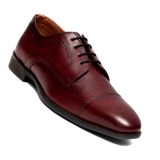MF013 Maroon Laceup Shoes shoes for mens