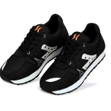 BN017 Black Walking Shoes stylish shoe