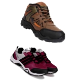 BJ01 Brown Trekking Shoes running shoes