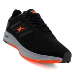 SE022 Sparx Black Shoes latest sports shoes