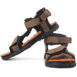 Sparx Men Camel Orange Sports Sandals
