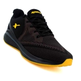 S030 Sparx Black Shoes low priced sports shoes