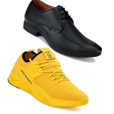 YM02 Yellow Formal Shoes workout sports shoes