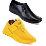 YU00 Yellow Formal Shoes sports shoes offer
