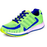 Touchwood Men's Caleb Green-Blue Sports Running Shoes