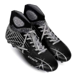 BL021 Black Football Shoes men sneaker