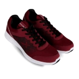 MZ012 Maroon Size 9 Shoes light weight sports shoes