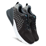 AW023 Action Black Shoes mens running shoe