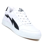 WK010 White Laceup Shoes shoe for mens