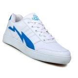 WF013 White Laceup Shoes shoes for mens