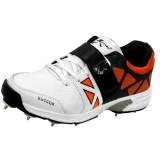 OP025 Orange Cricket Shoes sport shoes