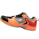 ON017 Orange Badminton Shoes stylish shoe