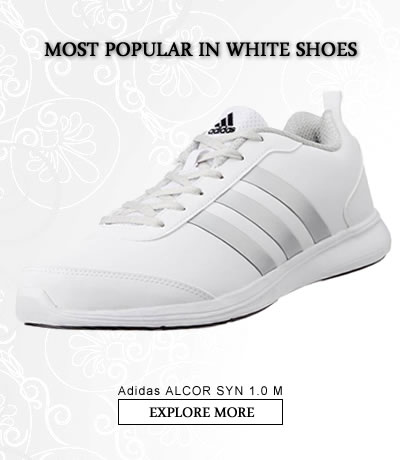 White  Sports Shoes