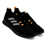 AZ012 Adidas Black Shoes light weight sports shoes