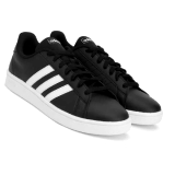 A037 Adidas Black Shoes pt shoes