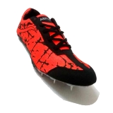 OK010 Orange Football Shoes shoe for mens