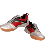 SJ01 Silver Badminton Shoes running shoes
